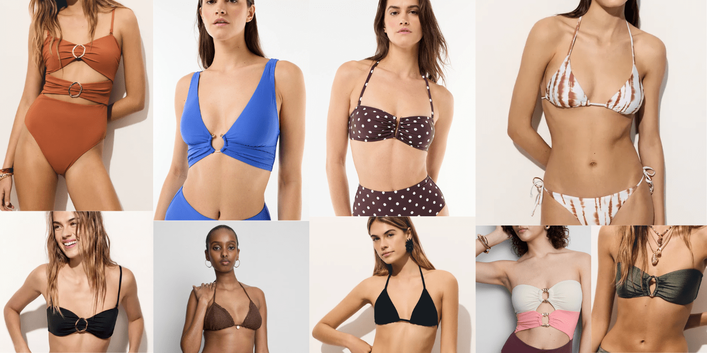 O calor chegou. 15 opções de biquínis até 20€ para poder arrasar no verão