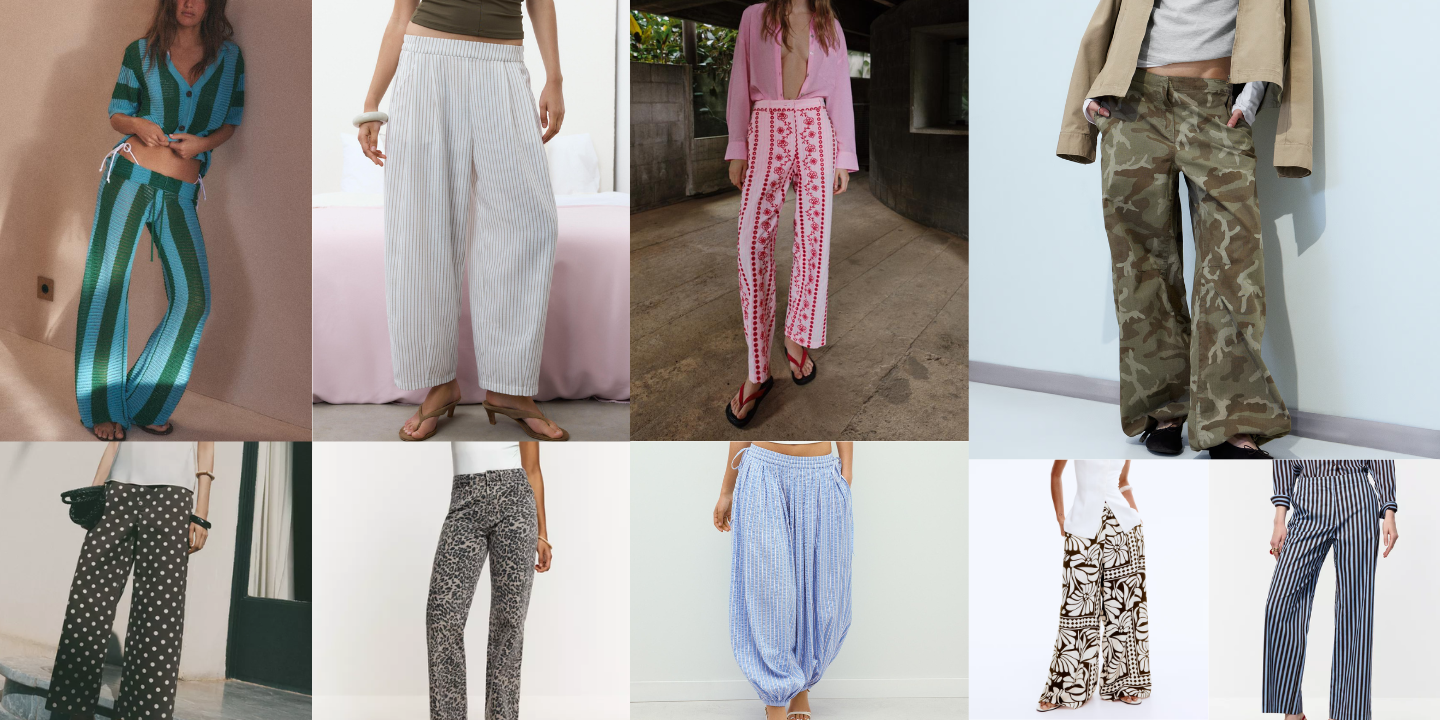 Estas 19 calças com padrões vão transformar qualquer look de verão. Veja as opções a partir de 14,99€