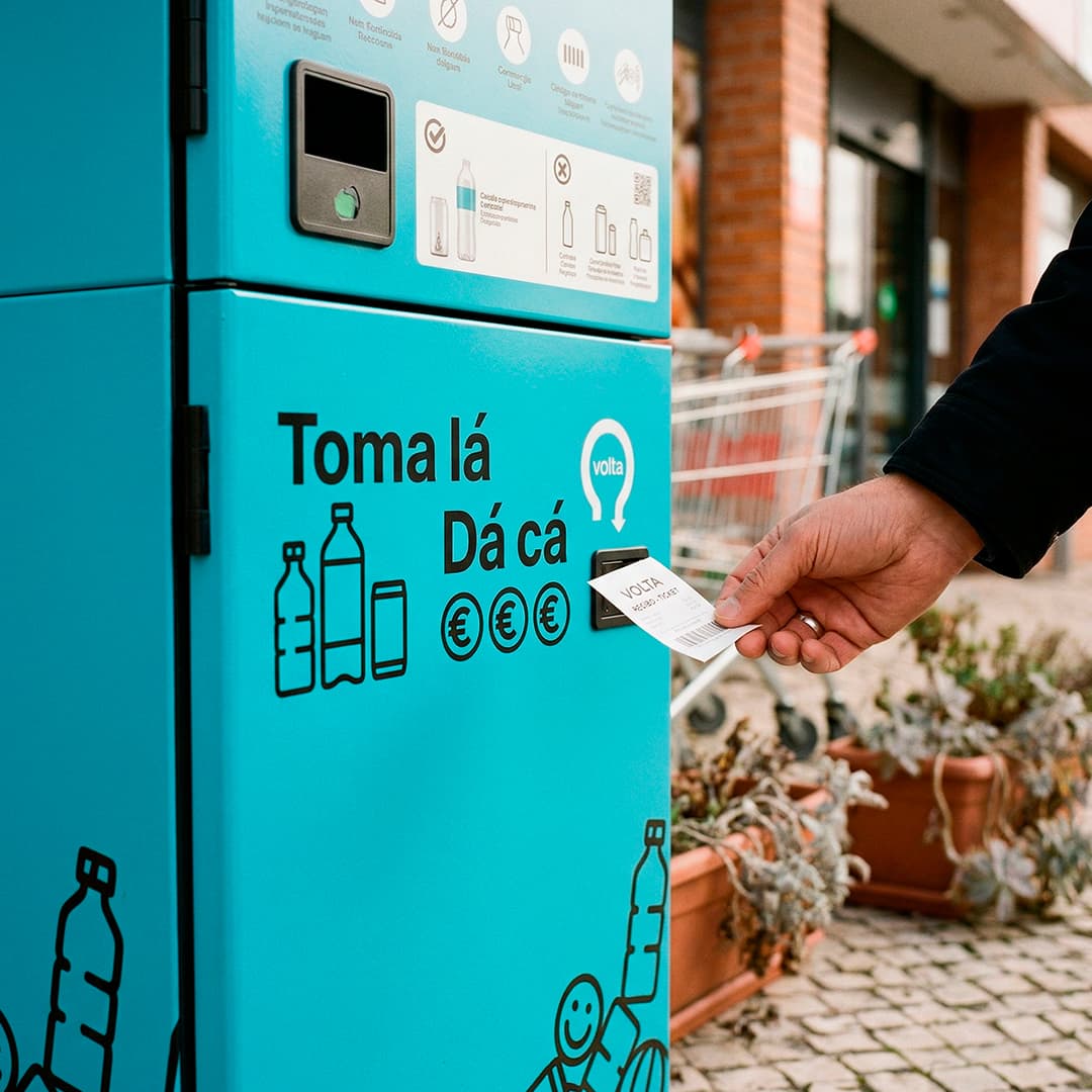 A partir desta semana, vai poder reaver dinheiro por cada lata ou garrafa que reciclar. Entenda como