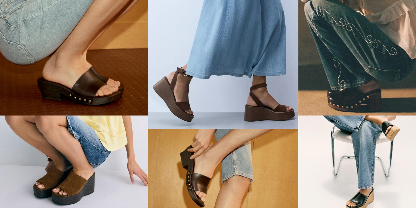 Estes 15 tamancos (a partir de 22,99€) voltam a ser tendência e prometem elevar os looks de verão